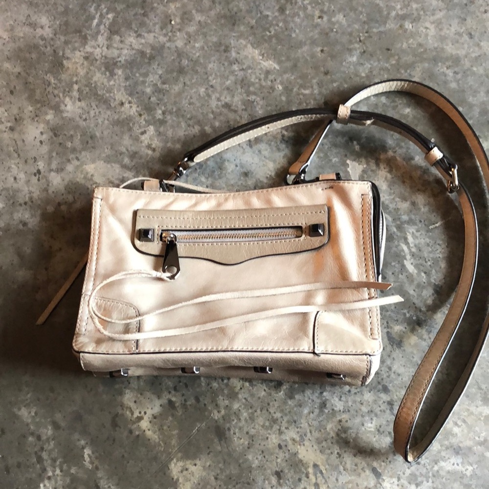 Grey Rebecca minkoff cross body